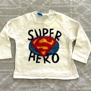 Zara Baby Super Hero T-shirt Size 6-9 months